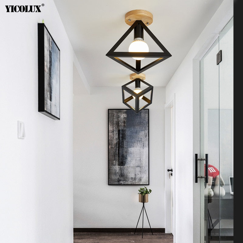 New Modern LED Chandelier Lights Nordic Style Indoor Lighting Bedroom Living Children's Room Lamps Corridor Aisle Loft Luminaire