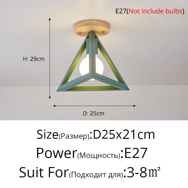 New Modern LED Chandelier Lights Nordic Style Indoor Lighting Bedroom Living Children's Room Lamps Corridor Aisle Loft Luminaire