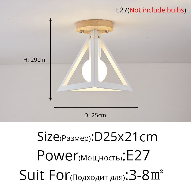 New Modern LED Chandelier Lights Nordic Style Indoor Lighting Bedroom Living Children's Room Lamps Corridor Aisle Loft Luminaire