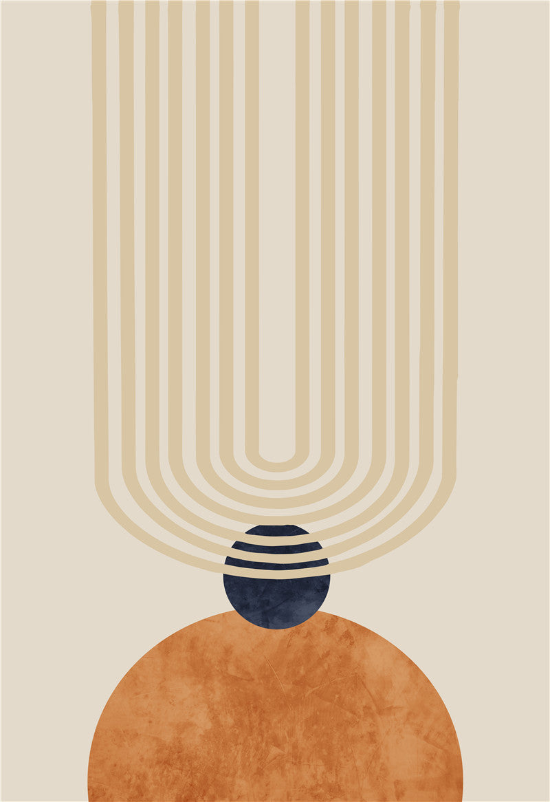 Art Pavilion Decorative Painting Canvas Core Frame less Hanging Picture