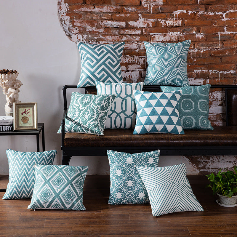 Modern geometric Shapes Living Room Cushions