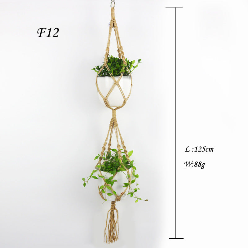 Simple Interior Designed Hanging Net Basket