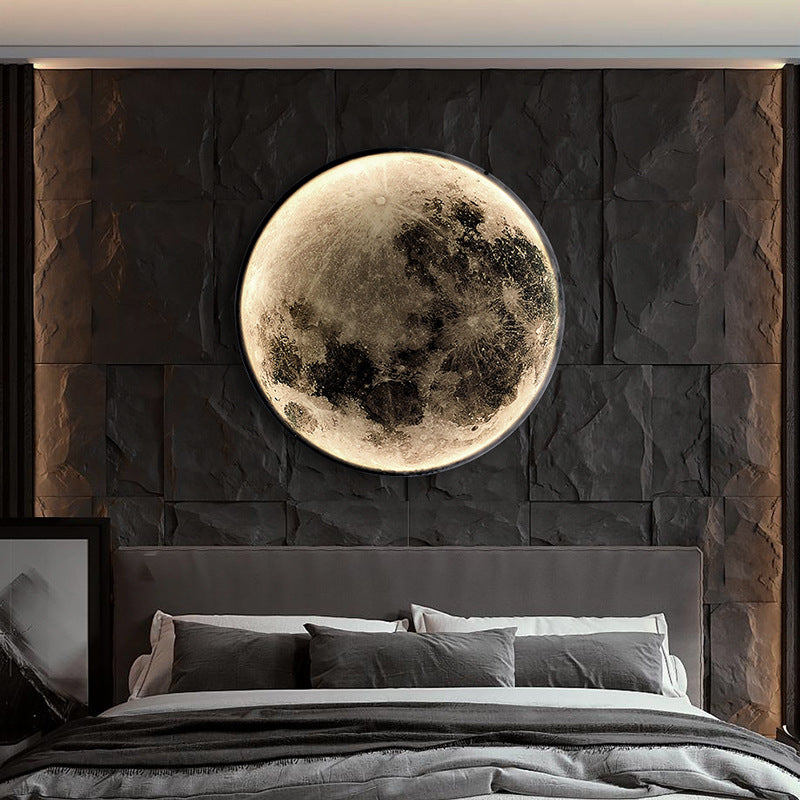 Moon Design Dimmable Wall Lamp