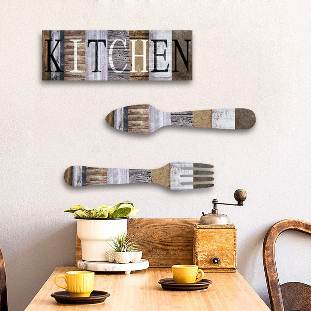 Kitchen Dining Wooden Sign Pendant Kitchen Dining Room