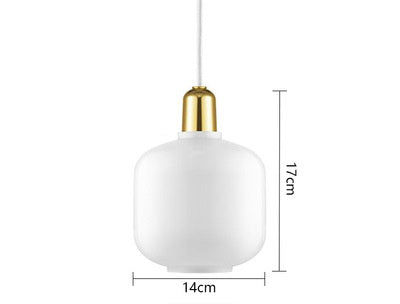 Retro Modern Twist Dining Room Living Room Marble & Glass Chandelier Light Bulbs