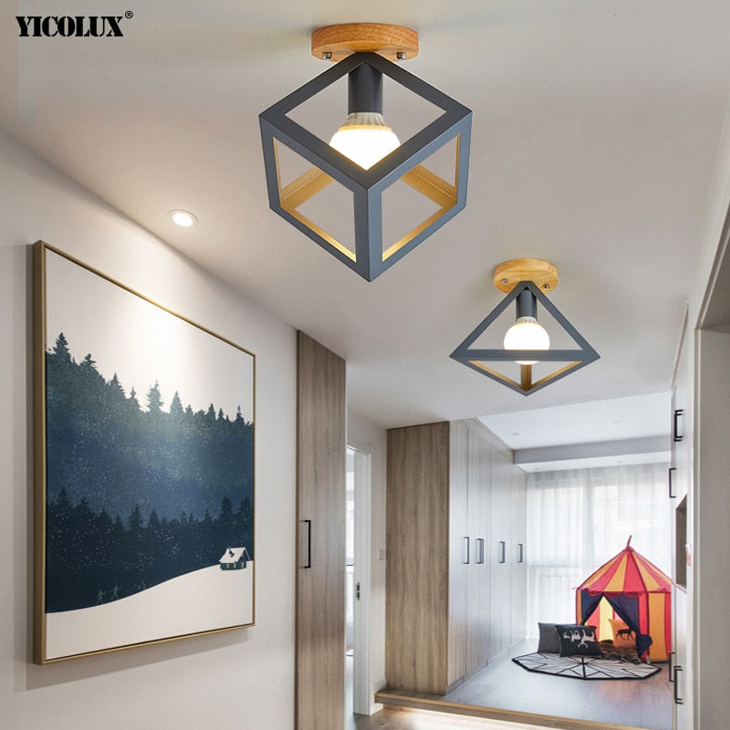 New Modern LED Chandelier Lights Nordic Style Indoor Lighting Bedroom Living Children's Room Lamps Corridor Aisle Loft Luminaire