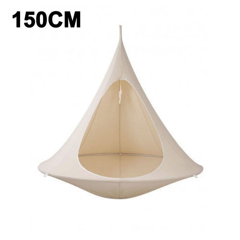 Indoor/Outdoor Air Hanging Hammock Tent Cone Chair FittedLimited