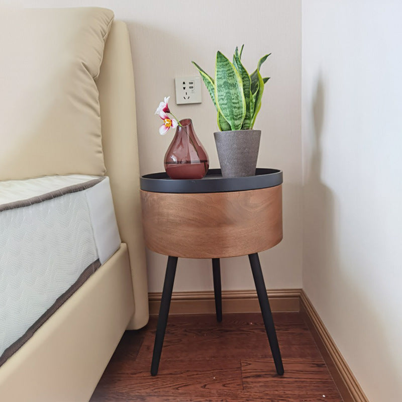 Italian Round Combination Coffee Table Small Apartment Living Room Side Table FittedLimited