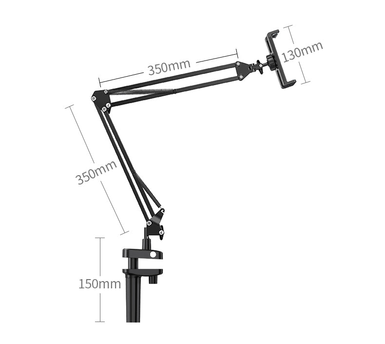 Mobile Phone Tablet Bracket Bedside Bed Desktop Rotation FittedLimited