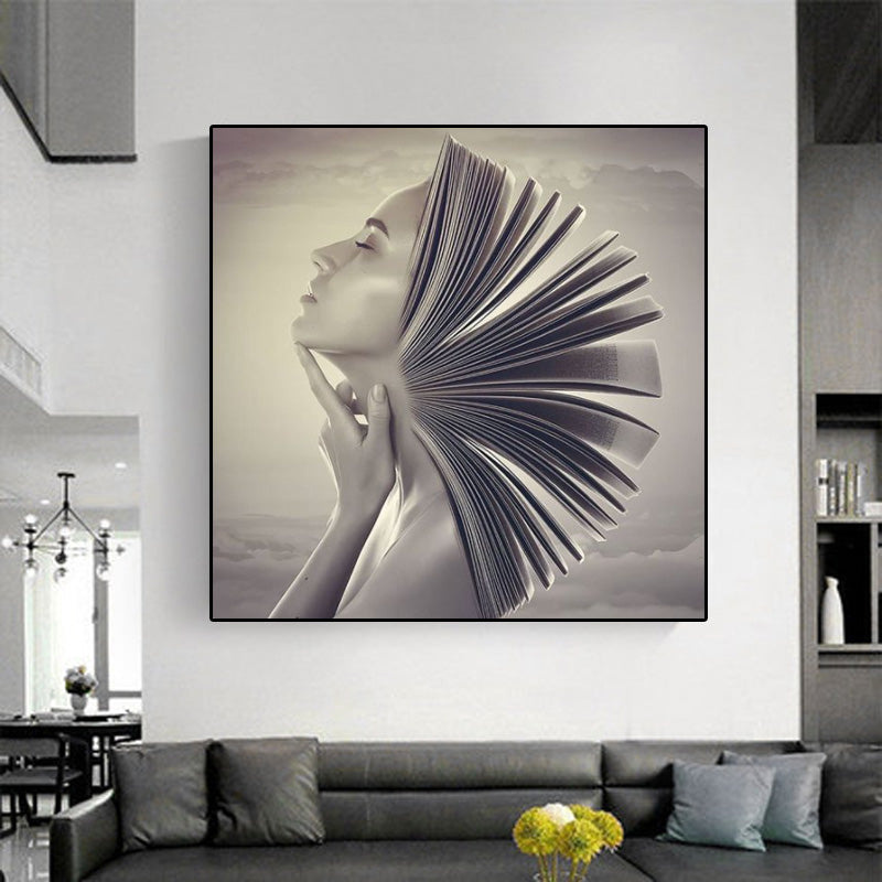 Canvas Art Painting Home Decor Frameless