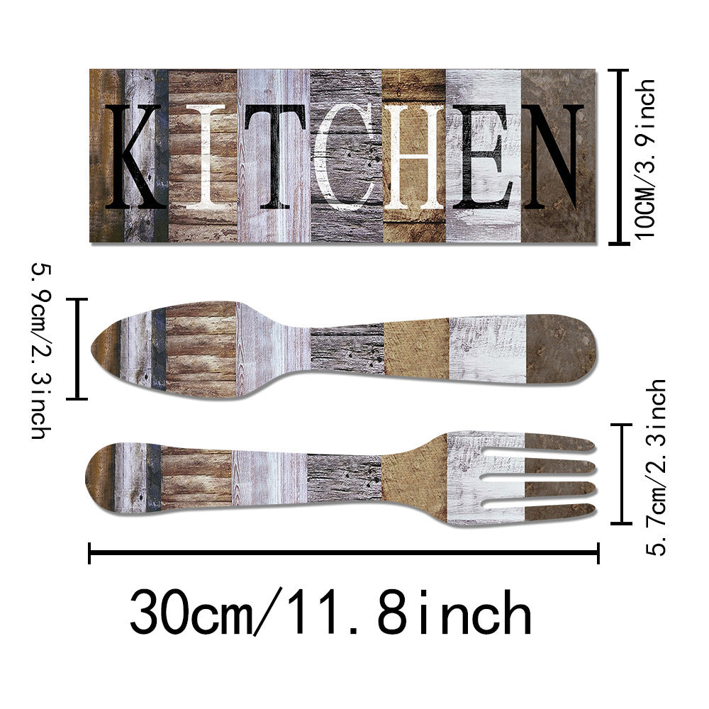 Kitchen Dining Wooden Sign Pendant Kitchen Dining Room