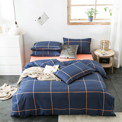 Check Cotton Bedding Modern Collective