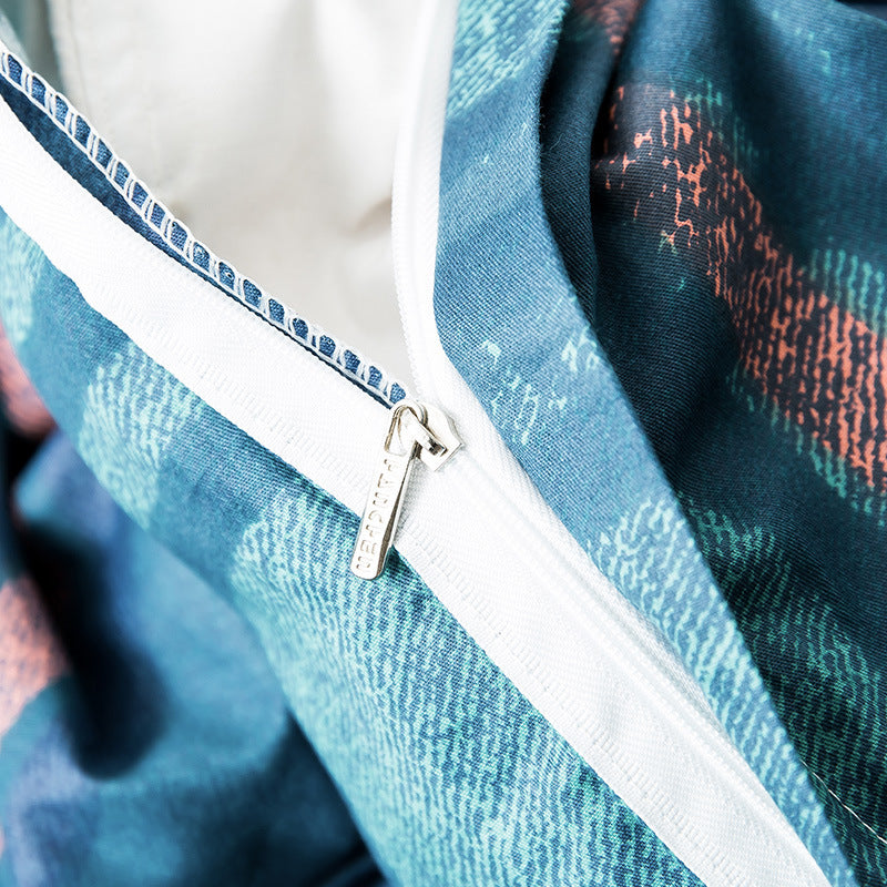 Check Cotton Bedding Modern Collective