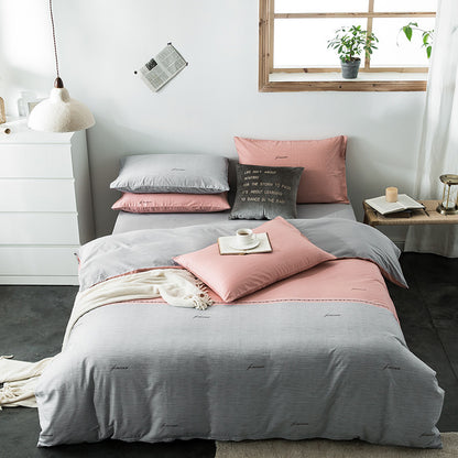 Check Cotton Bedding Modern Collective