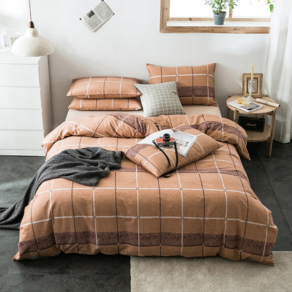 Check Cotton Bedding Modern Collective