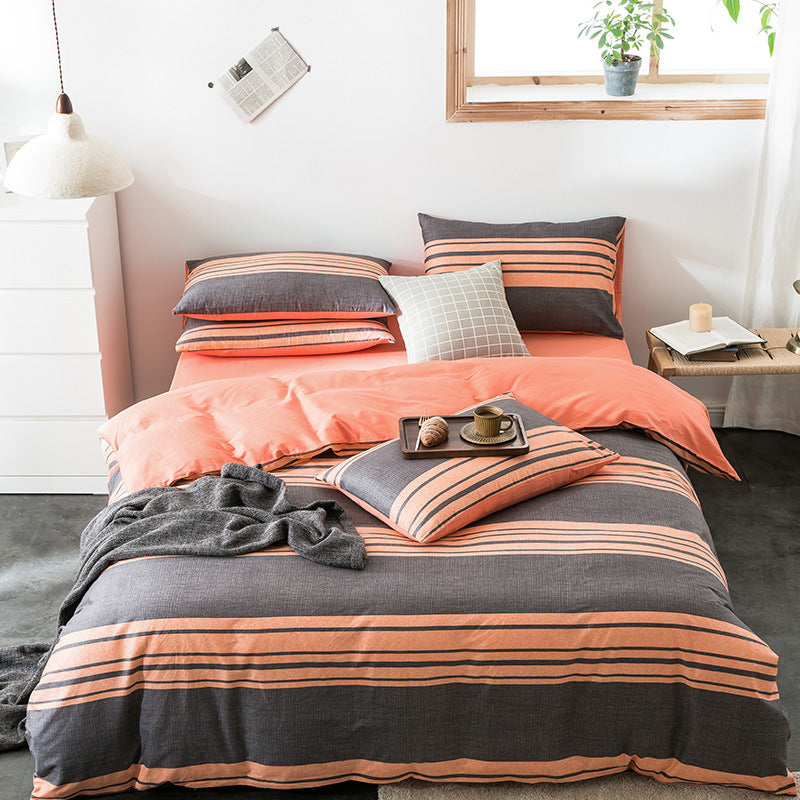 Check Cotton Bedding Modern Collective