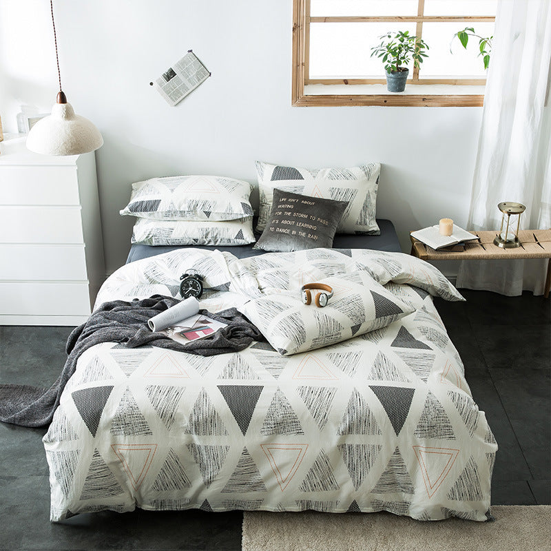 Check Cotton Bedding Modern Collective