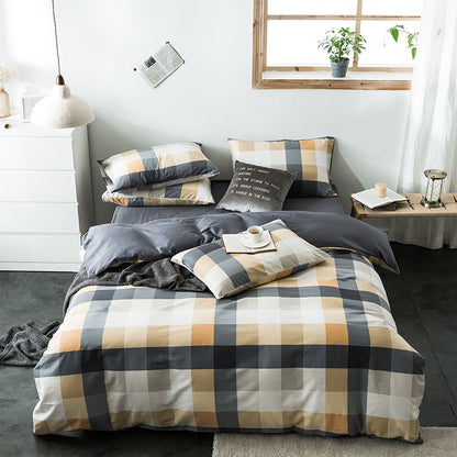 Check Cotton Bedding Modern Collective
