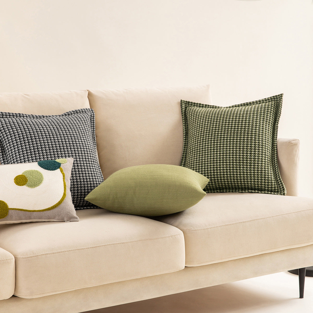 Cojín de almohada de sofá de lujo para sala de estar