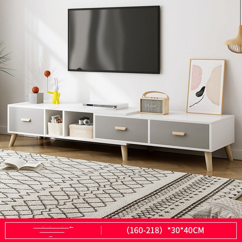 Meuble TV petit appartement salon combinaison meuble TV rétractable