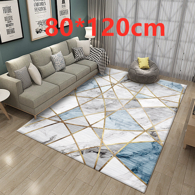 Modern Nordic Minimalist Living Room Coffee Table Rug