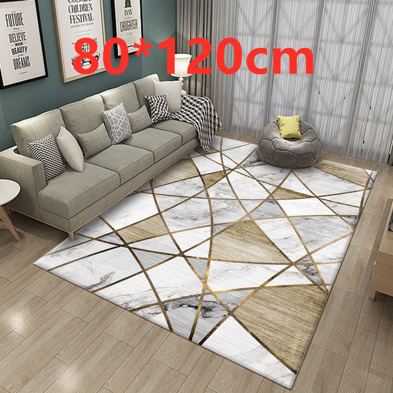 Modern Nordic Minimalist Living Room Coffee Table Rug