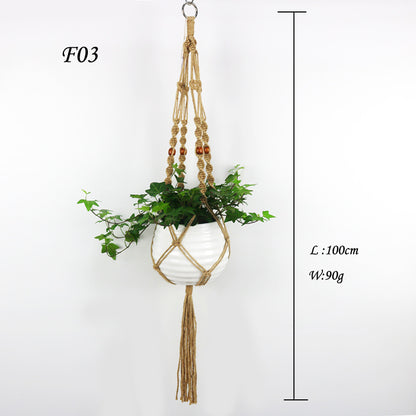 Simple Interior Designed Hanging Net Basket
