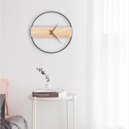 Creative Simple Wooden Wall Clock