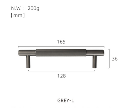 Meubles modernes gris haut de gamme de luxe TBar