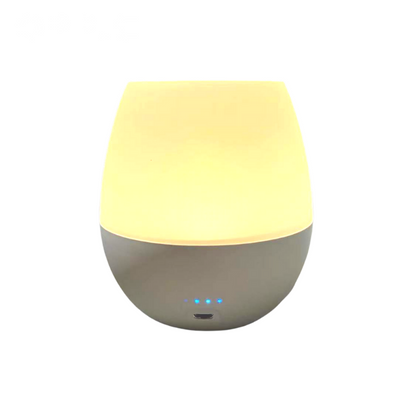Sensor de sonido de soplo de aire de lámpara de noche de vela inteligente