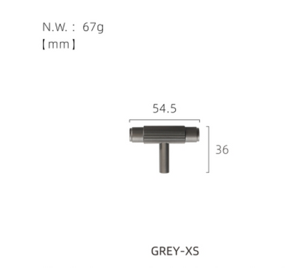 Meubles modernes gris haut de gamme de luxe TBar