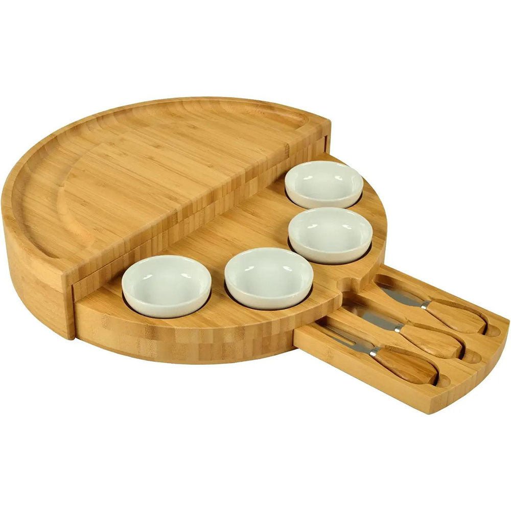Bamboo Foldable Cheese Board FittedLimited