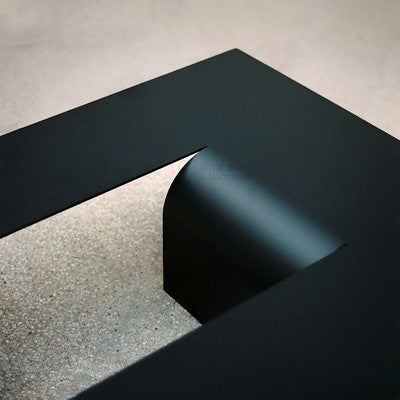 La mesa de estar de centro de metal de diseño moderno de calidad de acero inoxidable de lujo