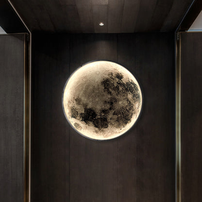 Lámpara de pared regulable Moon Design 